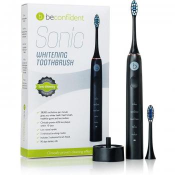 Beconfident Sonic Electric Whitening Toothbrush - Black/Rose Gold