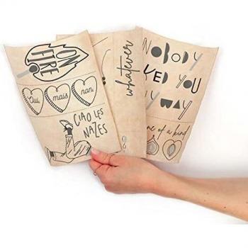 Kit de Brodería en Ropa - Fierce, 160 x 260 x 45 mm, Graine Creative