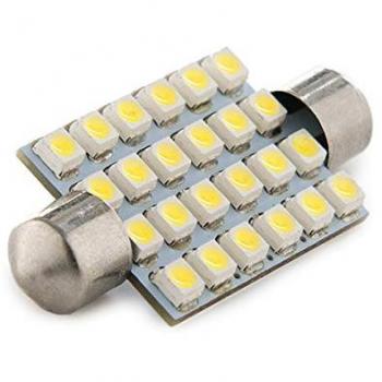Greenice | Bombilla LEDs Festoon Canbus 24 X SMD3528 42Mm