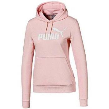 PUMA ESS Logo Hoody TR Sudadera, Mujer, Rosewater, XS