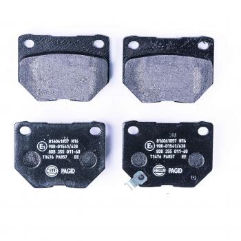 Juego de pastillas de freno Hella 8DB 355 011-601 para frenos de disco