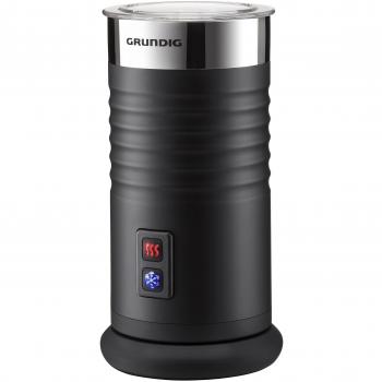 Grundig MF 5260 - Batidora Espumadora de Leche Automática, 400 W, Color Negro y Plateado