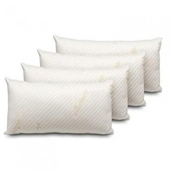 Pack 4 Almohadas Visco Cashmere 70cm - Soporte Firme para Cervicales