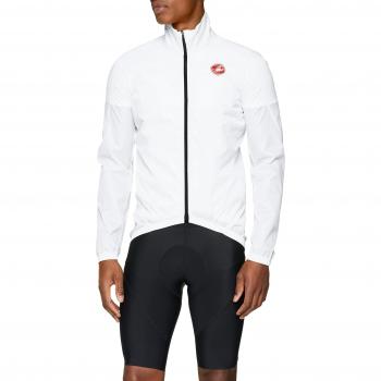 CASTELLI Escuadra Er, Chaqueta Deportiva Hombre, Blanco, S