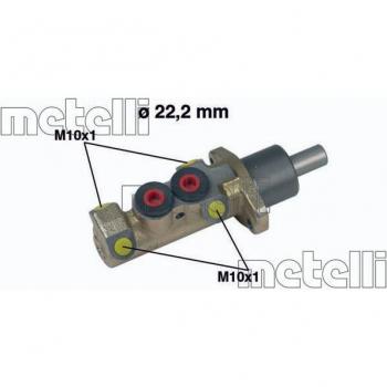 Cilindro maestro de freno METELLI 05-0228, tipo: cilindro principal de freno, características: alta calidad, diseño preciso, compatible con múltiples modelos de vehículos