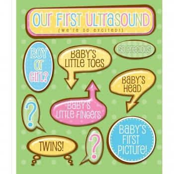 K&Company Ultrasound Sticker Medley by K&Company
