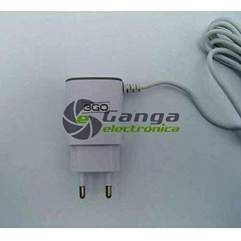 Cargador USB Pared 3GO MICROUSB 5V 2A 1,5M 2PUERTOS