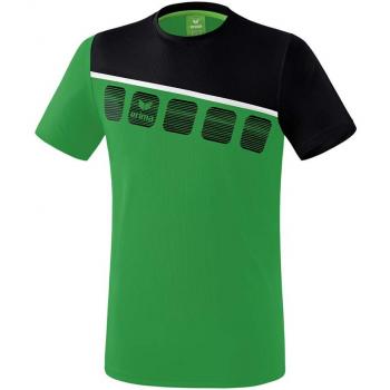 Erima GmbH 1081905 Camiseta, Unisex Adulto, Smaragd/Negro/Blanco, XXL