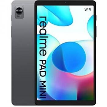 realme Pad mini Wifi 3+32 ,Megabatería de 6400 mAh ,Pantalla grande de 8,7 ,Potente procesador Unisoc T616 ,Diseño de una sola pieza de aluminio de 7,6 mm ,Carga rápida de 18 W ,Grey EU tablet