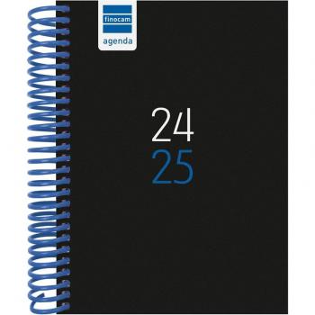 Agenda Escolar Finocam Diva 8º DP Negro 2024-2025