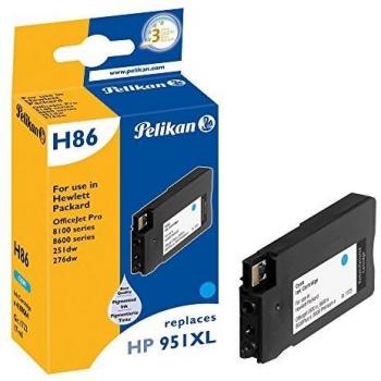 Cartucho de Tinta Compatible Pelikan 17 ml Cyan para HP 951XL y modelos Officejet Pro