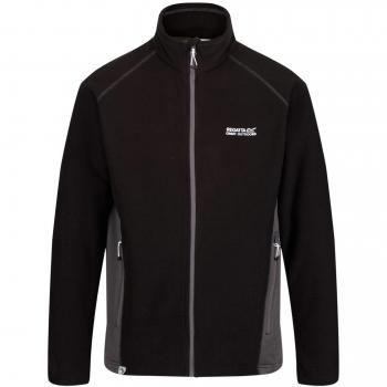 Regatta Tafton Honeycomb Extol - Forro Polar elástico para Hombre, Hombre, Color Black/Magnet, tamaño XX-Large