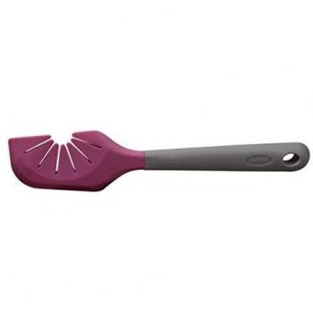 Espátula de cocina y repostería 27 cm Zenker Smart Pastry 2 en 1, silicona, rosa y gris