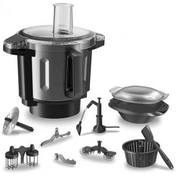 Jarra Cerámica Cecotec para Mambo Cooking - Accesorio Único, Compatible con Jarras U, Acero Inoxidable, Fácil Limpieza y Apta para Lavavajillas