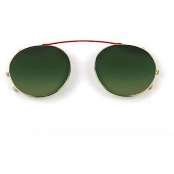 Etnia Barcelona Shoreditch 52mm Gold Clip-On Men's Sunglasses