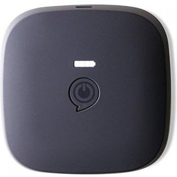 Batería Externa ZENS 5200 mAh con Carga Inalámbrica Qi, Micro-USB y Polímero de Litio - Negro