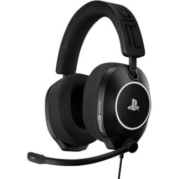 Auriculares Gaming Nacon RIG R5 Pro HS con cable, sonido de alta fidelidad y micrófono, color negro para PS5 y PS4