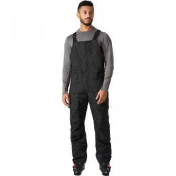 Helly Hansen Sogn Bib Men's Ski/Snowboard Cargo Pants, XL Black