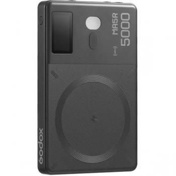 Godox MA5R RGB LED Light and Magnetic Power Bank (Black)