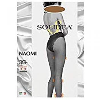 Collant Transparente Solidea Naomi 30 Denier Compresión 8-11 mmHg Visón Talla 4L