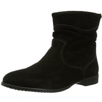 Tamaris 25005 - Merceditas con tacón, color Black 001, talla 36
