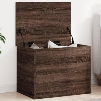 Contenedor de madera multicapa Roble Marrón 60x42x46 cm