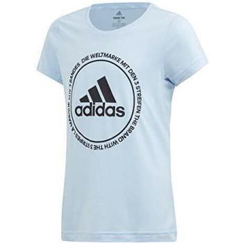 adidas Camiseta para niña Iara Women, Blanco, 128
