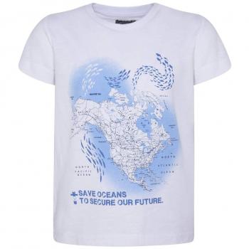 Canada House Camiseta Map niño, Talla 12A/Y