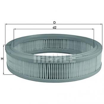 knecht LX 1638 Filtro de Aire