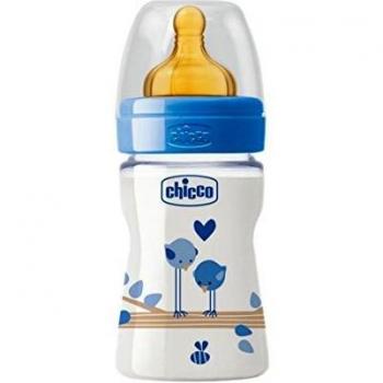CHICCO BIBERON BOY 150 ML FL. Norma látex.