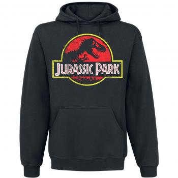Jurassic Park Kapuzenpullover Sudadera con Capucha, Multicolor, XXXXL para Hombre