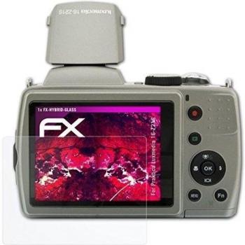 atFoliX Lámina Protectora de Cristal Praktica Luxmedia 16-Z21S Película Vidrio - FX-Hybrid-Glass