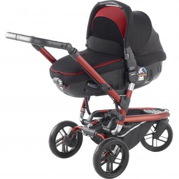 Jané Trider Matrix 2016 - Cochecito de paseo, dos piezas, color rojo