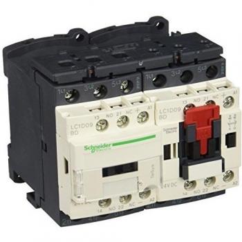 Schneider Electric LC2D09BD TeSys D Contactor Inversor, 9A 24V CC Antiparasitado
