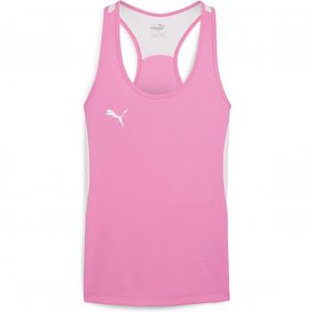 Camiseta Puma Rosa Blanco Mujer