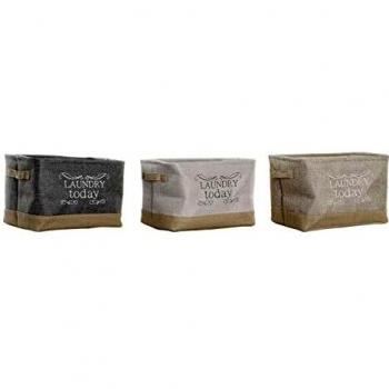 Cesta Dkd Home Decor Poliéster