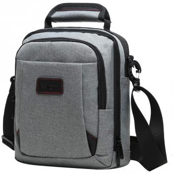 Eshow Bolsos Bandolera a Hombro Tela de Lona para Hombres de Mano Viaje Casual Oficina Uso Diario