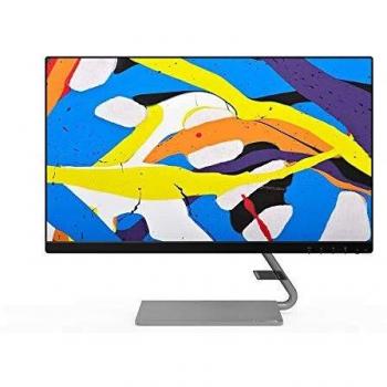 Lenovo Q24i-10 23.8  FHD IPS FreeSync Gaming Monitor 75 Hz 4 ms HDMI+VGA 3 lados sin bordes con altavoces