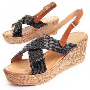 Sandalia Casual para Mujer Montevita Sandsum28 89083 Negro Talla: 38