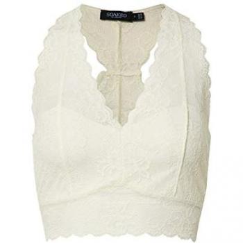 Soaked in Luxury Women's Sports Bra Dolly - Antique White