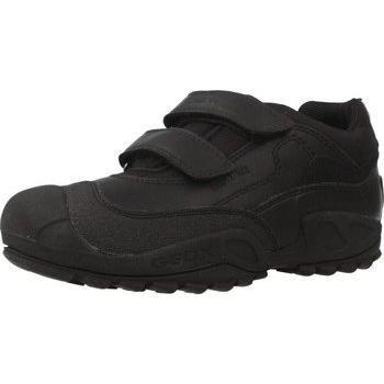 Geox New Savage F Fit Rip Tape Shoes Black Junior 1.5