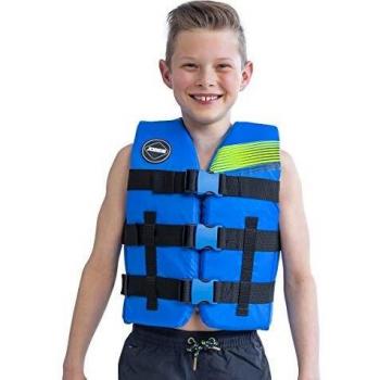 Chaleco Salvavidas de Nylon para Jóvenes Jobe Azul Talla Única