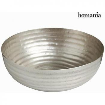 Ciotola-tazza rotonda argento - New York Collezione by Homania