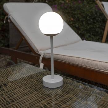 Newgarden Norai Slim 35 - Lámpara de mesa LED, gris