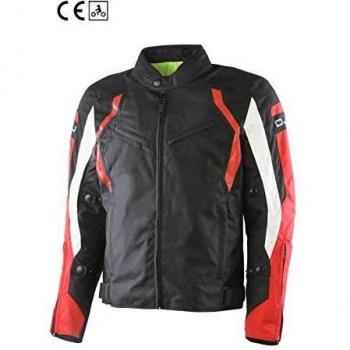 OJ ATTITUDE - Chaqueta 4 estaciones para moto roja S