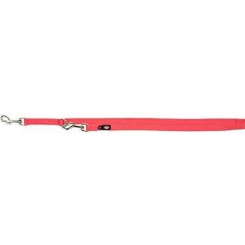 Correa Premium Ajustable para Perros Trixie Color Coral Naranja 1,2-2m