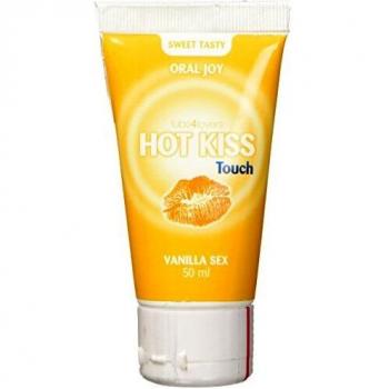 Lube4Lovers Lick It Hot Kiss Touch Gel Lubricante Comestible Vainilla - 50 ml