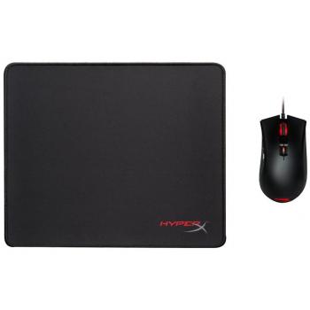 HyperX HXK-DM01 - Pack con ratón Pulsefire FPS y Alfombrilla de ratón Fury S para Jugadores, Color Negro