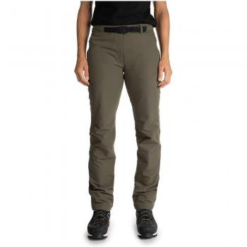 Pantalón largo Trangoworld Luna DR mujer verde grisáceo