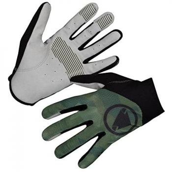 Guantes largos Endura Hummvee verde camuflaje negro - XXL